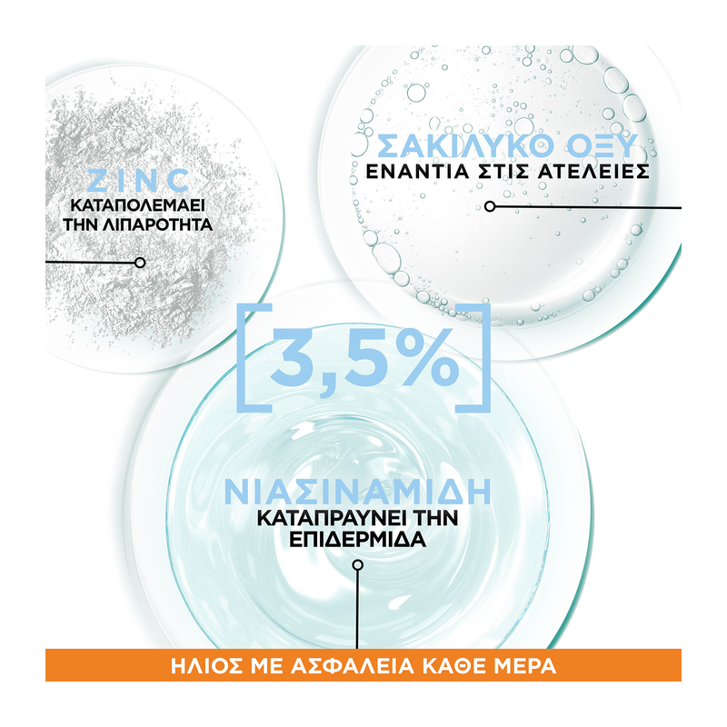 GARNIER - AMBRE SOLAIRE Super UV Niacinamide Anti Imperfections Fluide SPF50+ - 40ml